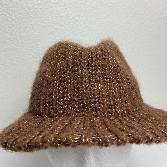 Vintage Knitting Fedora Hat Made in Italy - Picture 4 of 8